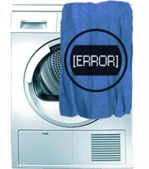 Сушильная машина Vestfrost - пищит, горит, мигает ошибка